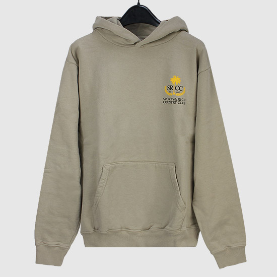 스포티 & 리치 COUNTRY CLUB Hoodie Sweat Shirt HO451EL ELEPHANT