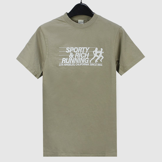 스포티 & 리치 S&R RUNNING Short Sleeve T-Shirt TS453EL ELEPHANT