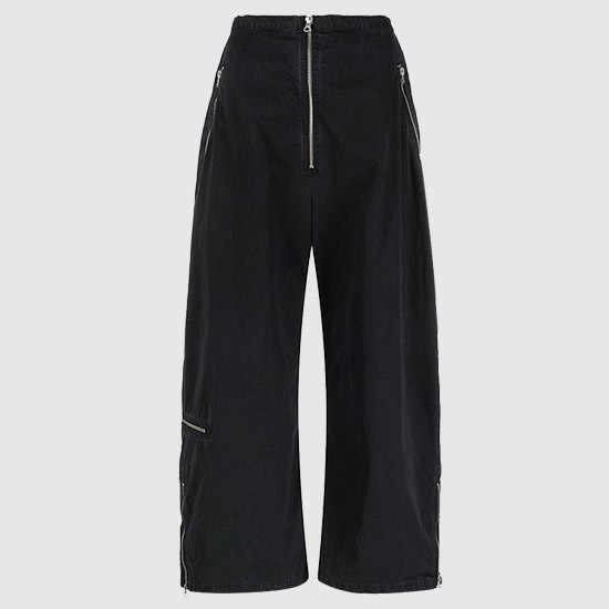 MM6 메종 마르지엘라 Wide Pants S52KA0364 S54871 900 BLACK