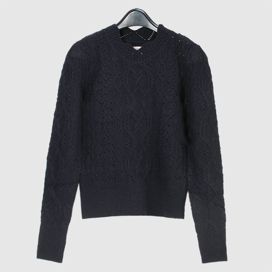 μ΄μ벨 λ§λ EMI Wool Sweater PU1947 076E 30MI MIDNIGHT