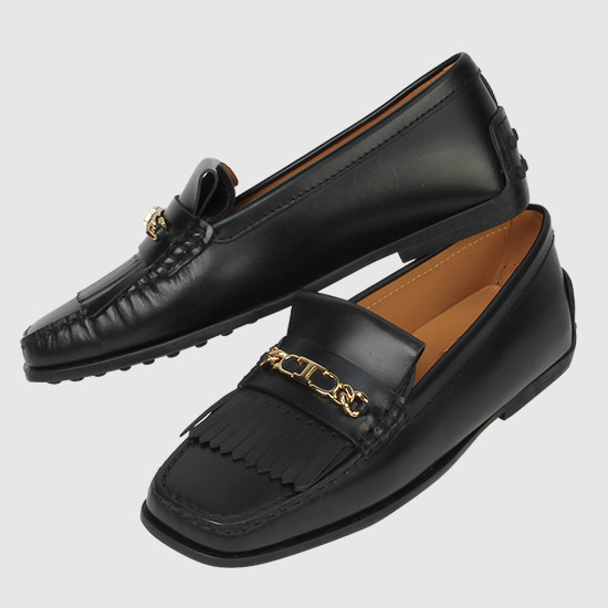 ν μ¦ Women's FRANGIA GOMMA CITY Loafers XXW42K0GG70QGW B999 BLACK
