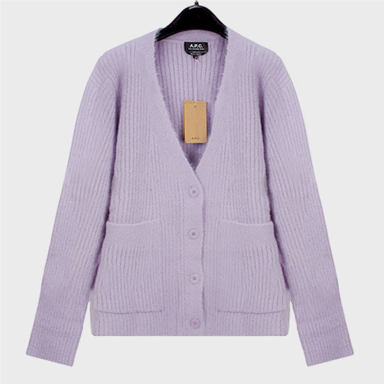 μνμ Women's CLAUDINE Cardigan WPAAS F22219 HAD PURPLE