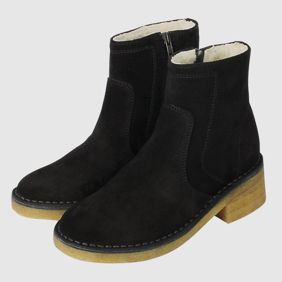 μνμ Women's ARIETTE Ankle Boots PXBAH F54134 LZZ BLACK