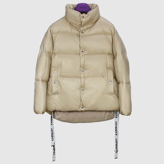 ํฌ๋ฆฌ์ค์กฐ์ด Women's PUFF Oversized Bomber Padded Jacket DFPW028 NYTL BG1160 BEIGE