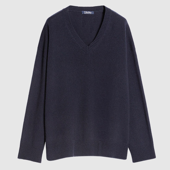 Sλ§μ€λ§λΌ HUMOUR Cashmere Knit HUMOUR 003 BLU SCURO