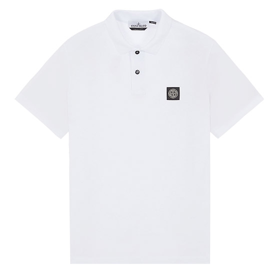 μ€ν€μμΌλλ Logo Patch Polo T-Shirt 10152SC17 A0001 WHITE