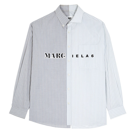 MM6 λ©μ’
λ§λ₯΄μ§μλΌ μ€νλΌμ΄μ€λ Shirt S52DL0216 S76458 961 GREY / LIGHT BLUE