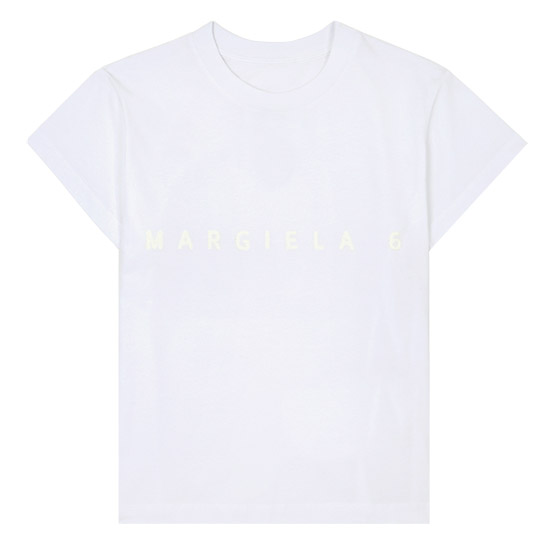 MM6 λ©μ’
λ§λ₯΄μ§μλΌ κΈλ‘μ° μΈ The λ€ν¬ Short Sleeve T-Shirt S52GC0265 S24312 100 WHITE