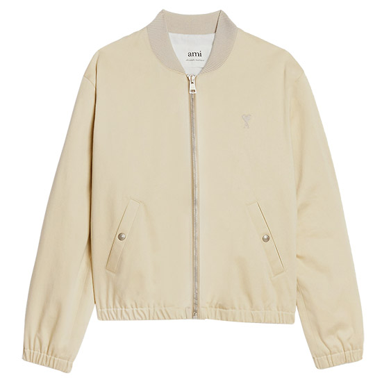 Army Heart Logo Padded Jacket HJK023 CO0009 709 VANILLE