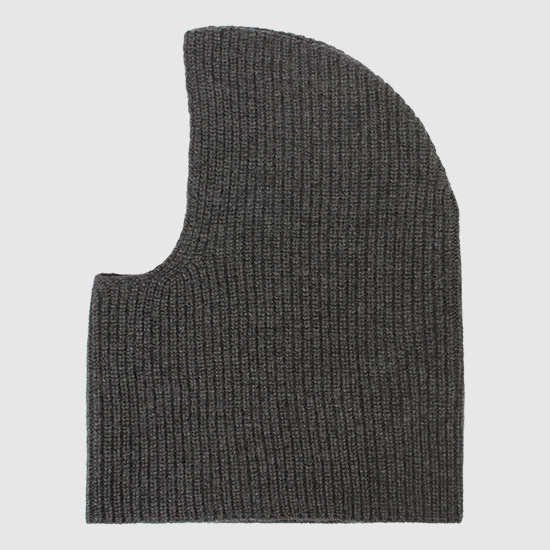 아페쎄 울 캐시미어 바라클라바 WVBBR M25070 PLC HEATHERED ANTHRACITE