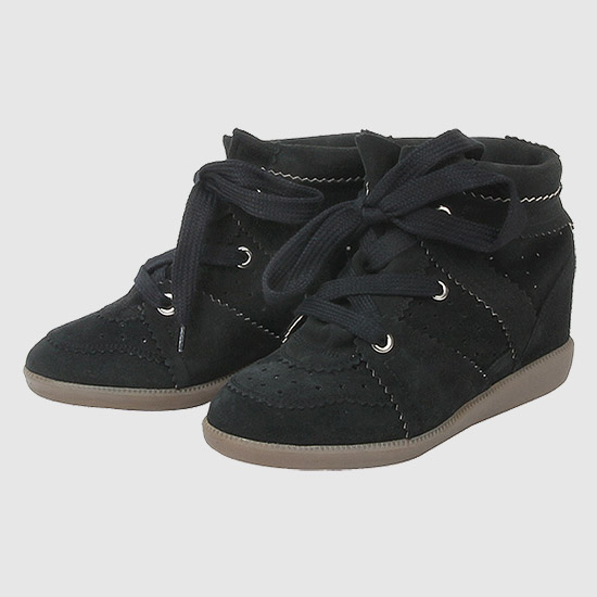이자벨 마랑 BOBBY 스웨이드 스니커즈 BK0011FA A1E20S 01BK BLACK