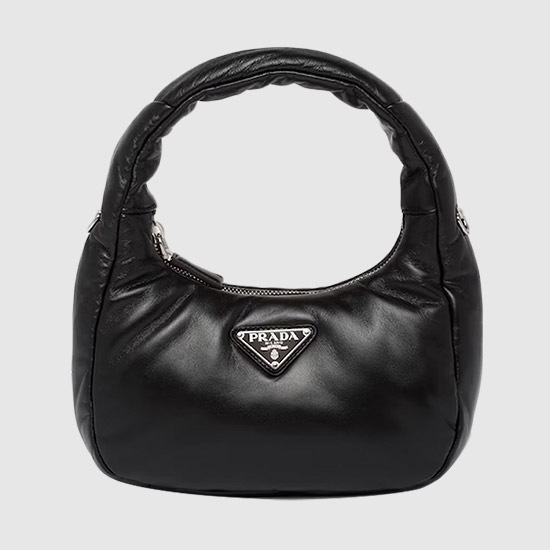 프라다 소프트 패딩 미니백 1BA384 2DYI F0002 BLACK
