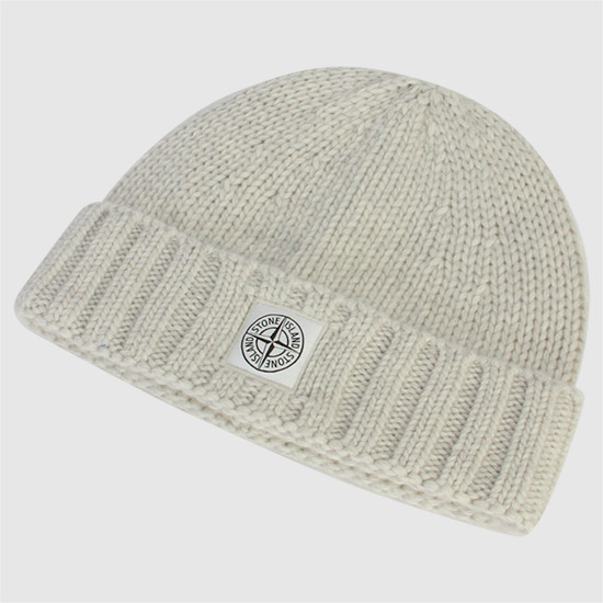 스톤아일랜드 울 니트 비니 7915N17D6 V0M61 PEARL GREY MELANGE