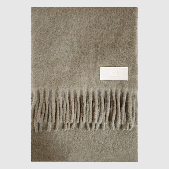 Army Oversized Alpaca Muffler USF417 AA0003 281 TAUPE