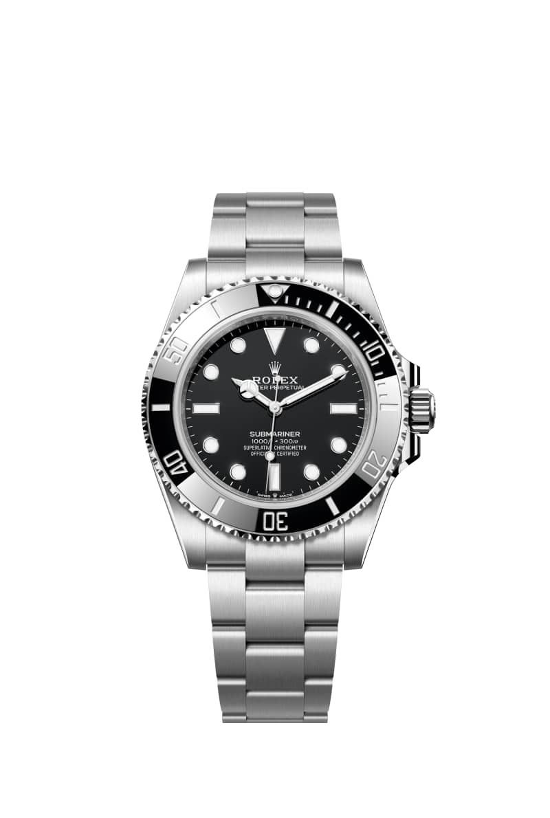 ROLEX 서브마리너 41 124060 Black 다이얼 오이스터스틸