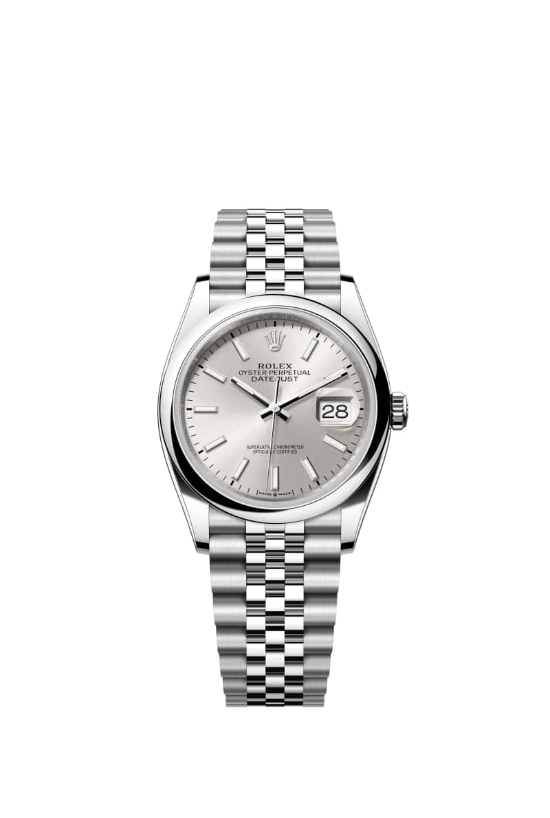 ROLEX 데이트저스트 36 126200 Silver 다이얼 오이스터스틸