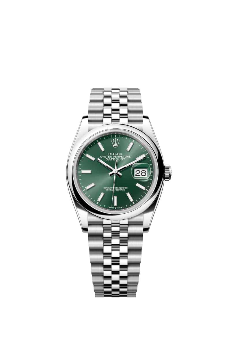 ROLEX 데이트저스트 36 126200 민트 그린 다이얼 오이스터스틸