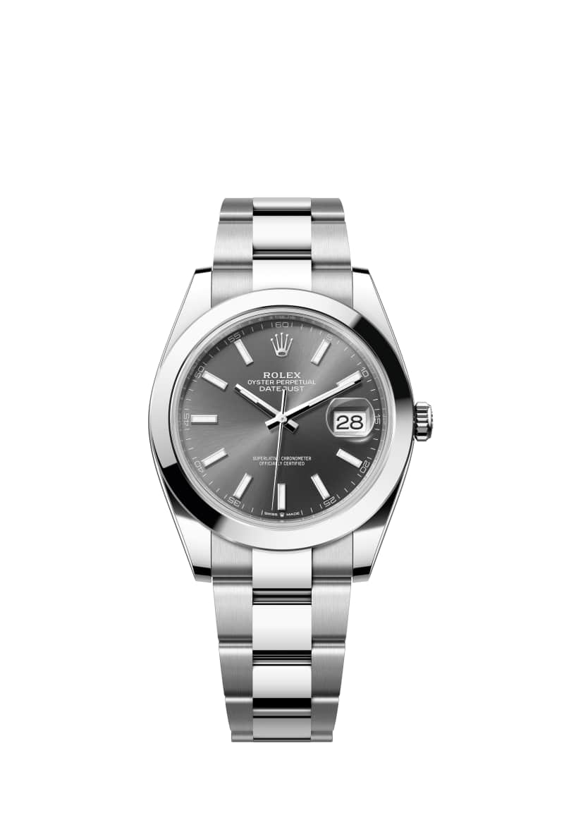 ROLEX 데이트저스트 41 126300 슬레이트 다이얼 오이스터스틸