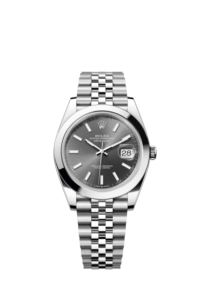 ROLEX 데이트저스트 41 126300 슬레이트 다이얼 오이스터스틸