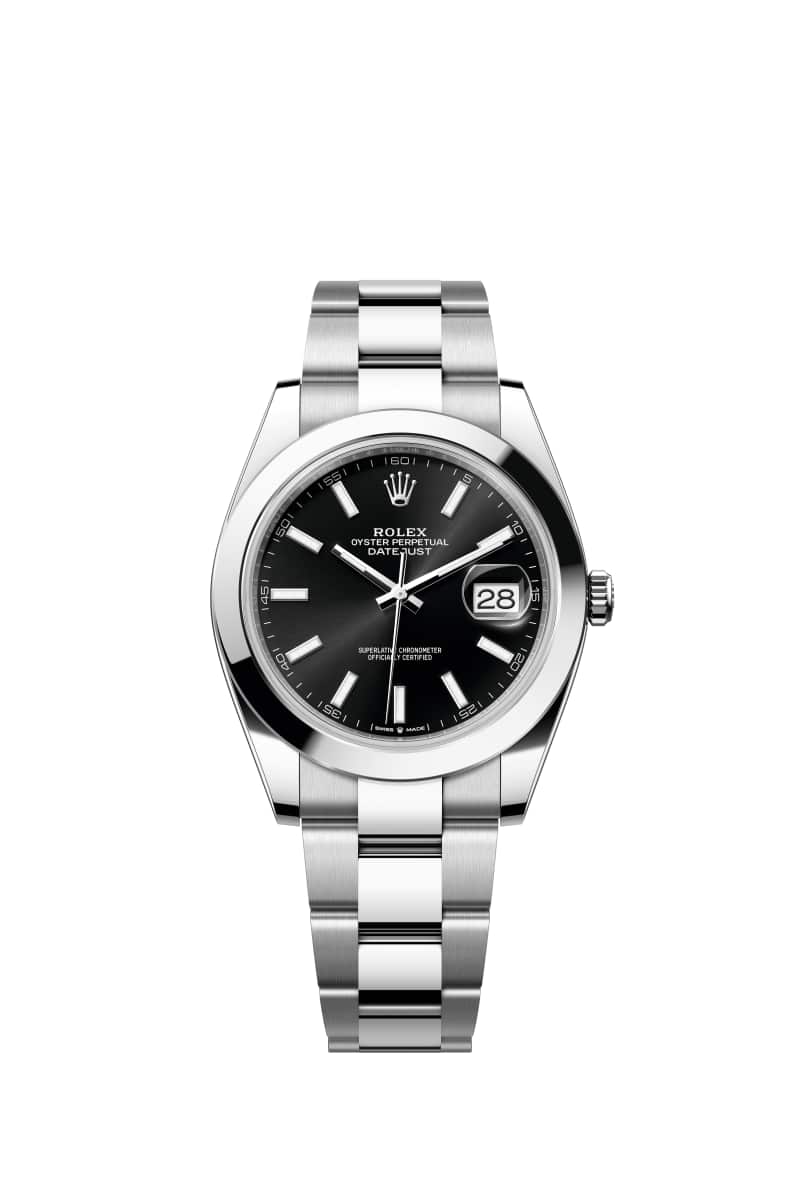 ROLEX ๋ฐ์ดํธ์ ์คํธ 41 126300 ๋ธ๋ผ์ดํธ Black ๋ค์ด์ผ ์ค์ด์คํฐ์คํธ