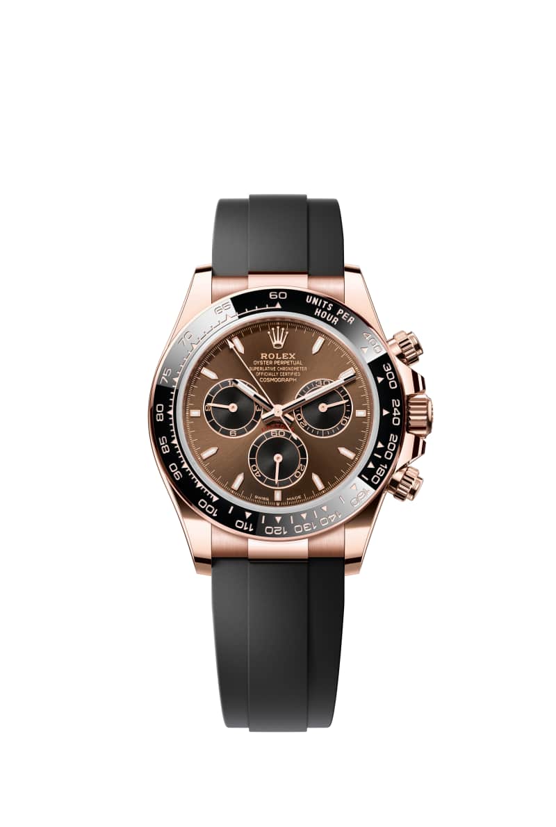 ROLEX ์ฝ์ค๋ชจ๊ทธ๋ํ ๋ฐ์ดํ ๋ 40 126515LN ๋ธ๋ผ์ดํธ ์ด์ฝ๋ and Black ๋ค์ด์ผ 18์บ๋ฟ ์๋ฒ๋ก์ฆ Gold