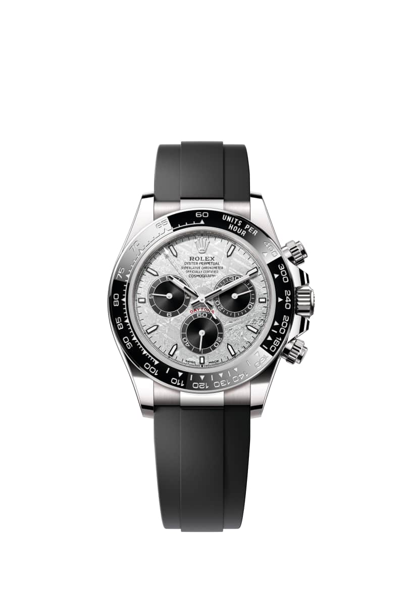 ROLEX 코스모그래프 데이토나 40 126519LN 메테오라이트 and Black 다이얼 18캐럿 White Gold