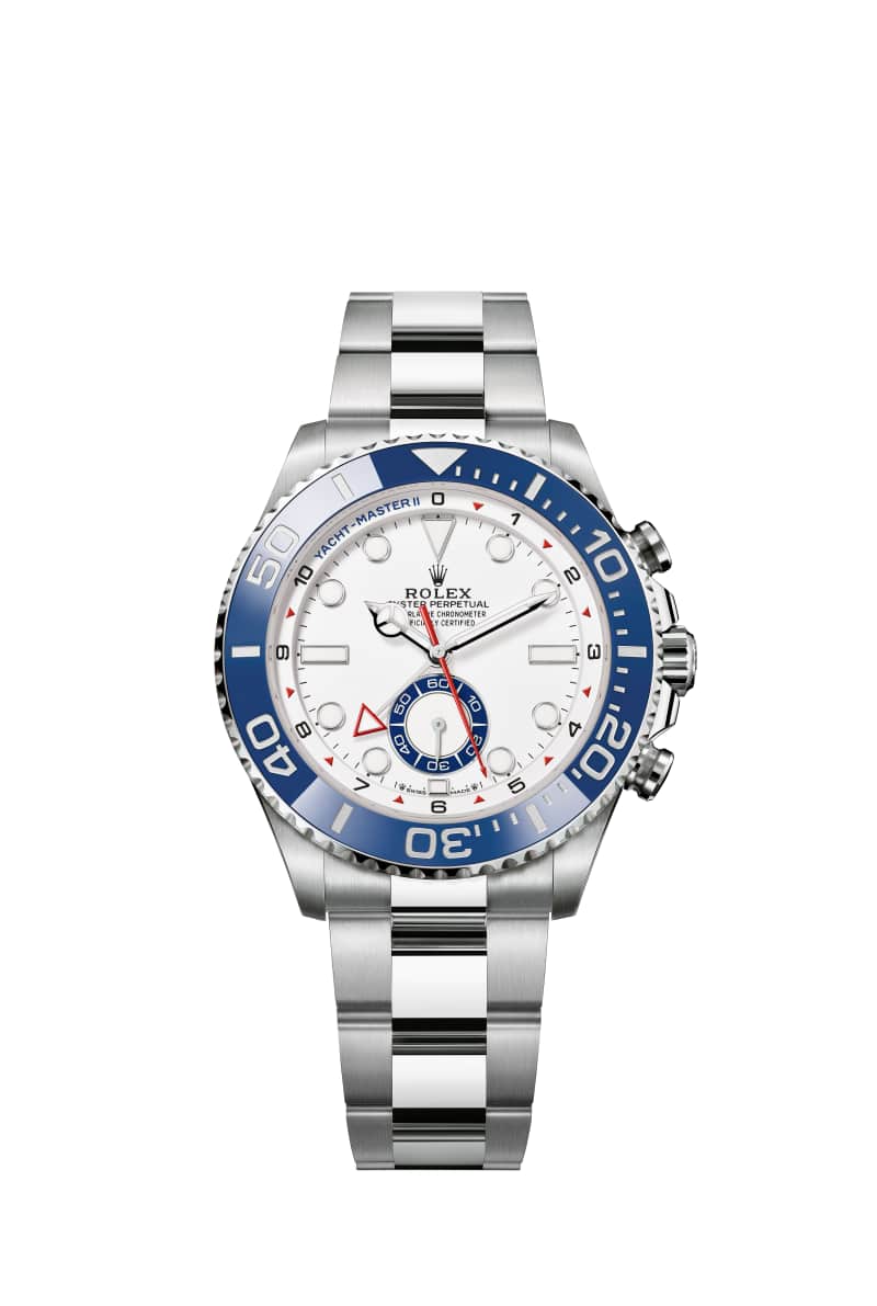 ROLEX 요트-마스터 II 44 126680 White 다이얼 오이스터스틸