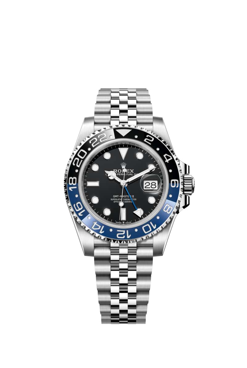 롤렉스 GMT-마스터 II 40 126710BLNR 블랙 다이얼 오이스터스틸