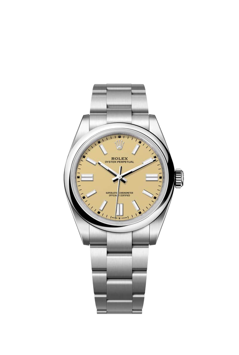 ROLEX 오이스터 퍼페츄얼 41 134300 베이지 다이얼 오이스터스틸