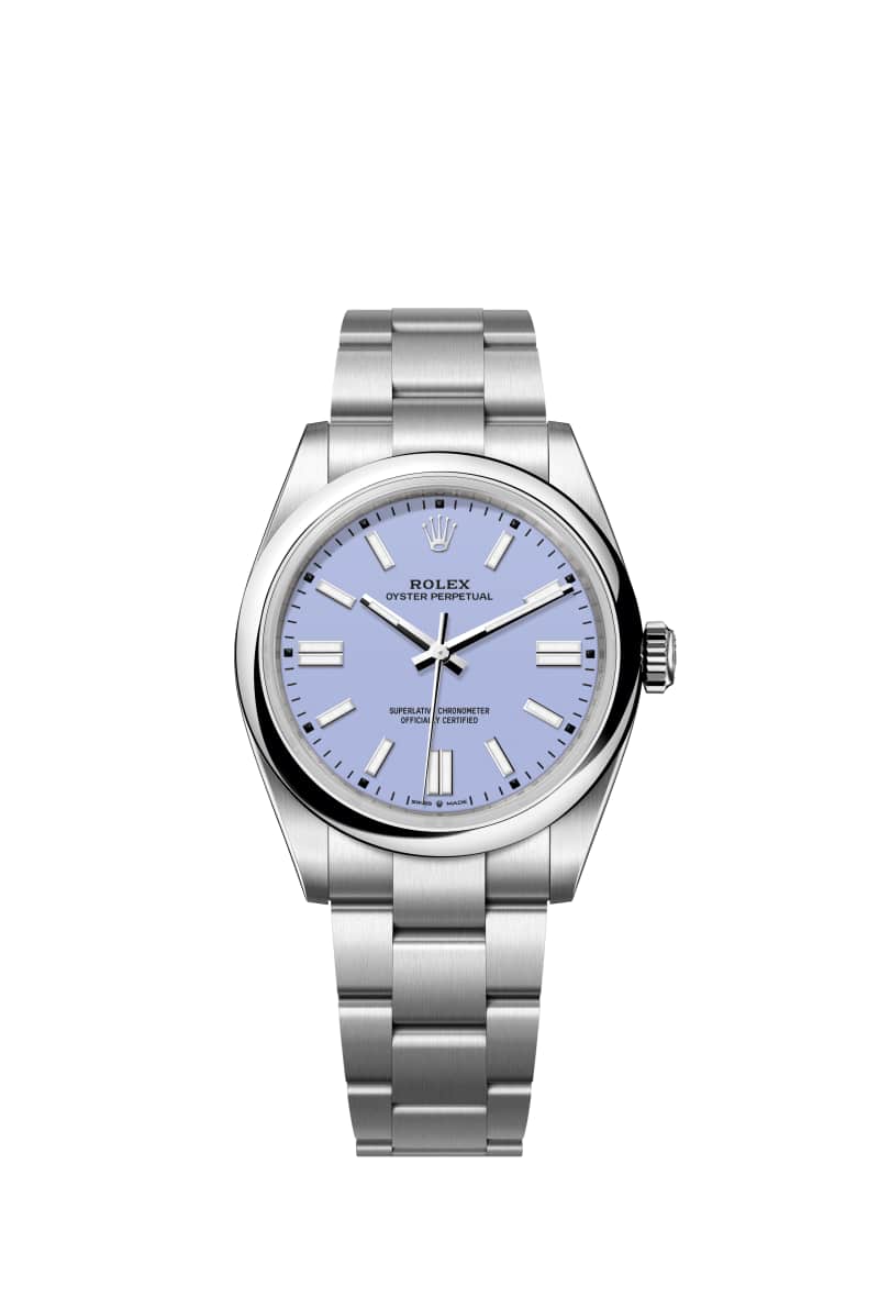 ROLEX 오이스터 퍼페츄얼 41 134300 라벤더 다이얼 오이스터스틸