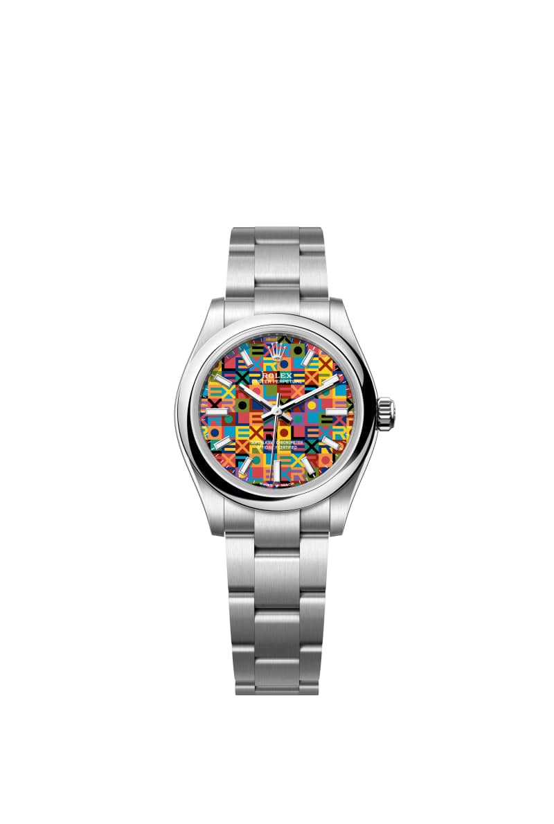 ROLEX ์ค์ด์คํฐ ํผํ์ธ์ผ 31 277200 Multicolor, ์ฅฌ๋น๋ฆฌ Motif ๋ค์ด์ผ ์ค์ด์คํฐ์คํธ