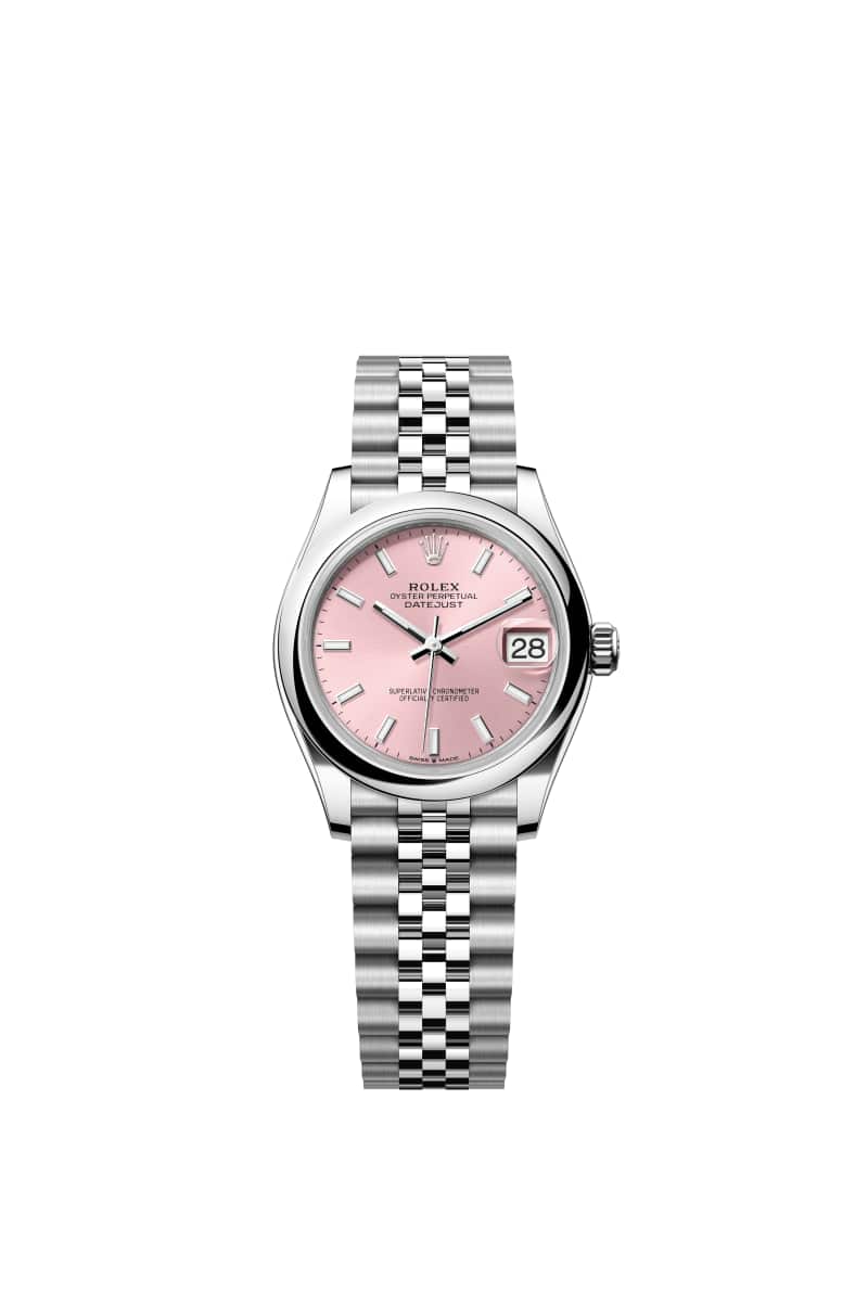 ROLEX 데이트저스트 31 278240 핑크 다이얼 오이스터스틸