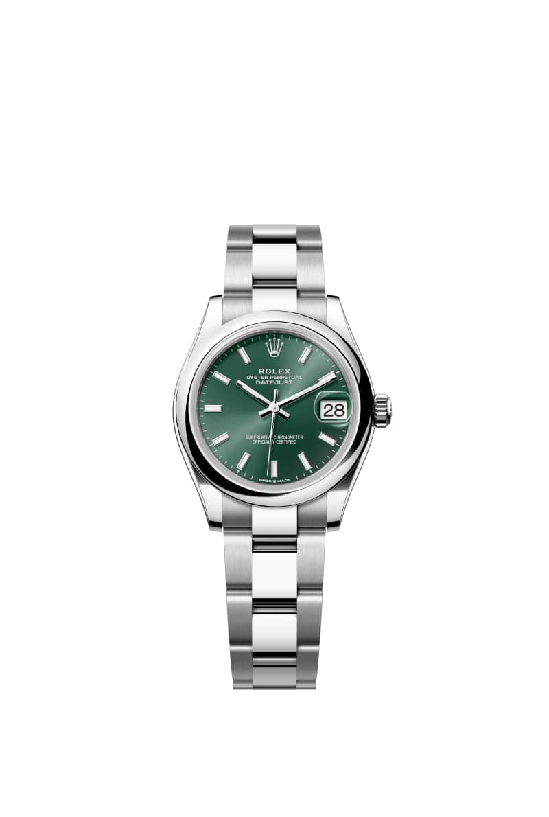 ROLEX 데이트저스트 31 278240 민트 그린 다이얼 오이스터스틸