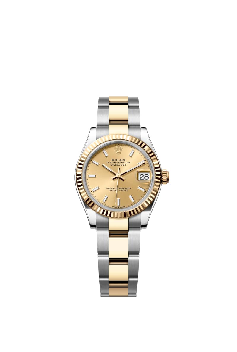 ROLEX 데이트저스트 31 278273 샴페인 Color 다이얼 오이스터스틸과 옐로우 Gold