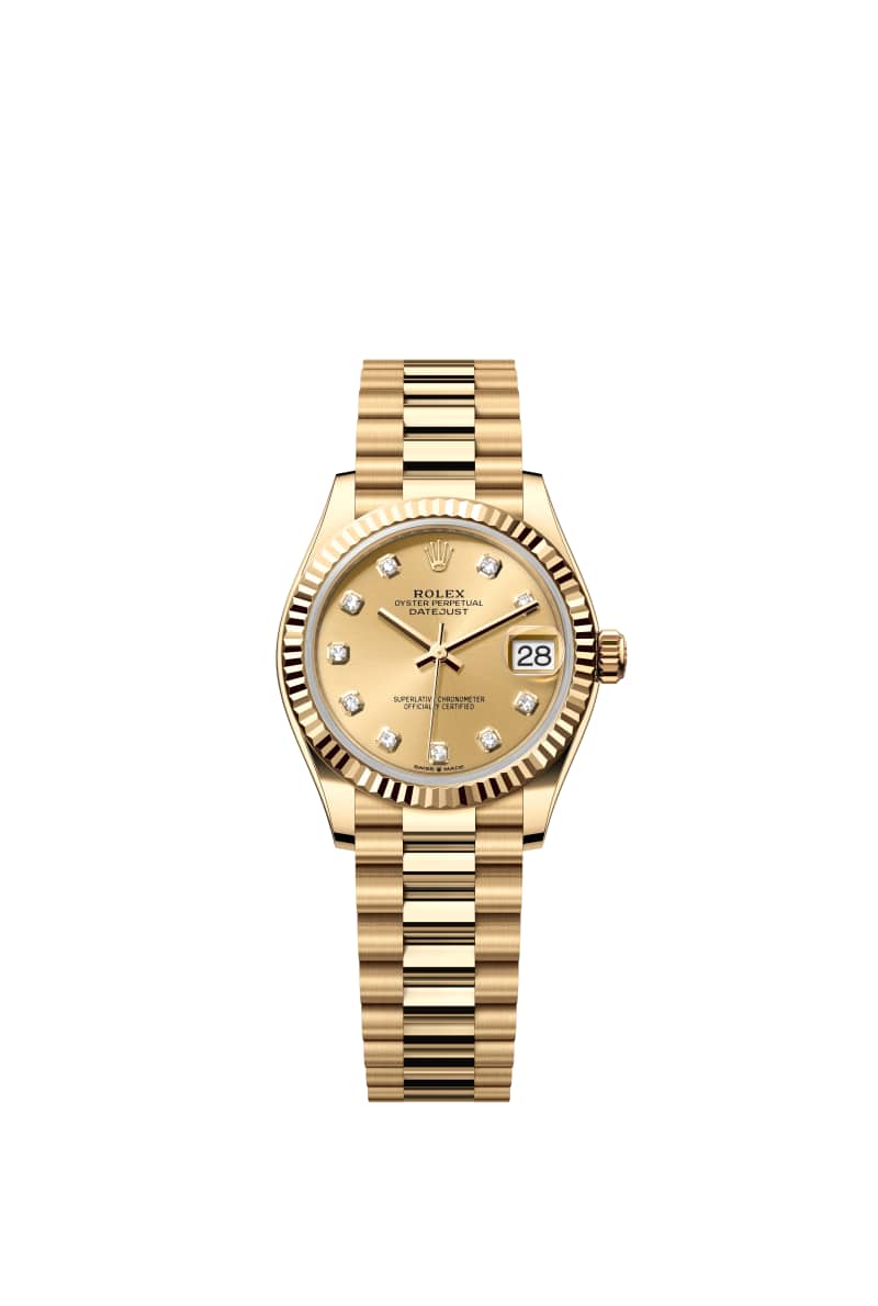 ROLEX ๋ฐ์ดํธ์ ์คํธ 31 278278 ๋ค์ด์๋ชฌ๋๊ฐ ์ธํ
๋ ์ดํ์ธ Color ๋ค์ด์ผ 18์บ๋ฟ ์๋ก์ฐ Gold