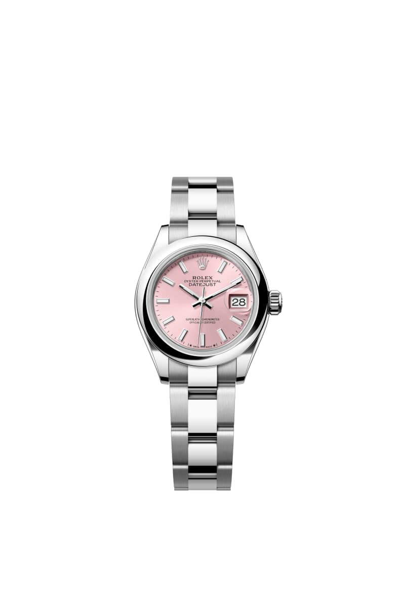 ROLEX Lady-๋ฐ์ดํธ์ ์คํธ 28 279160 ํํฌ ๋ค์ด์ผ ์ค์ด์คํฐ์คํธ