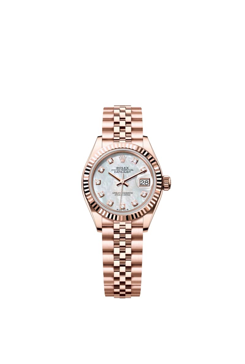 ROLEX Lady-๋ฐ์ดํธ์ ์คํธ 28 279175 ๋ค์ด์๋ชฌ๋๊ฐ ์ธํ
๋ White ์ง์ฃผ์๊ฐ ๋ค์ด์ผ 18์บ๋ฟ ์๋ฒ๋ก์ฆ Gold