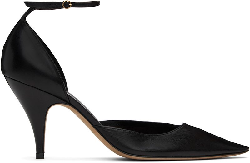 The Row Black Liisa DOrsay Heels 251359F122008