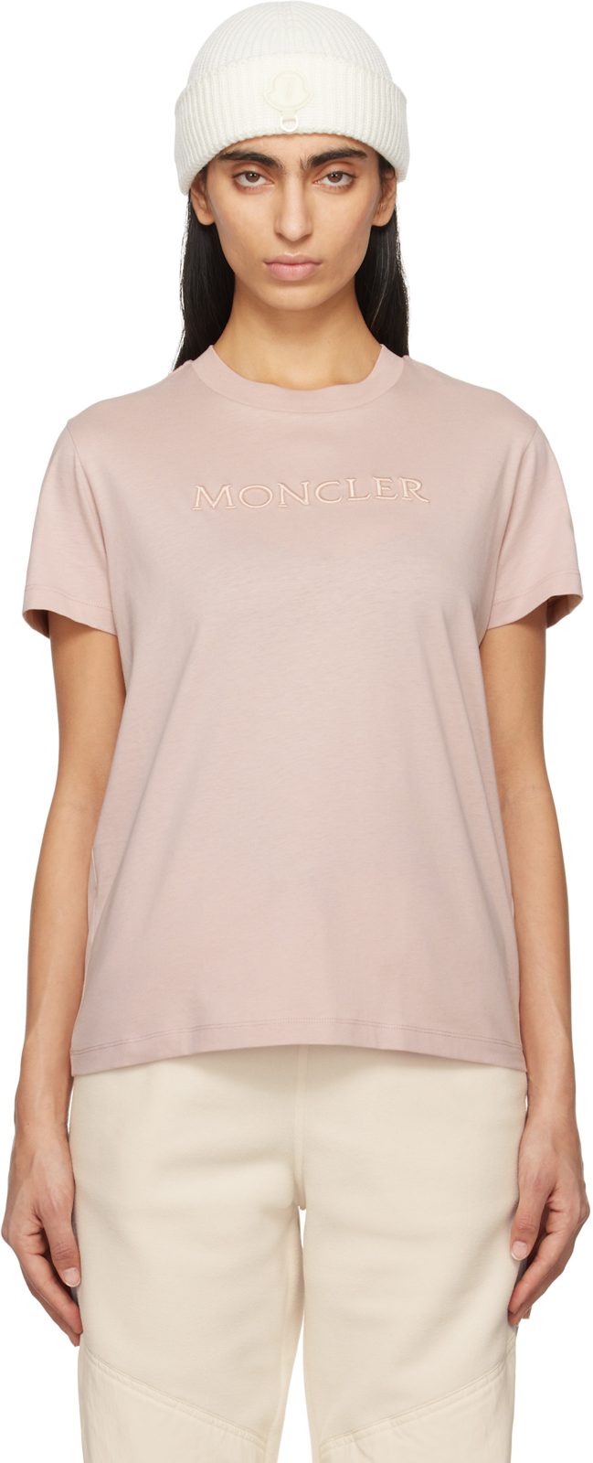 Pink SS T-shirt 251111F110027