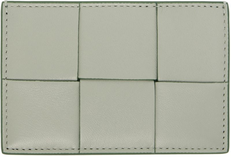 Green Cassette Credit Card Holder 241798F037004