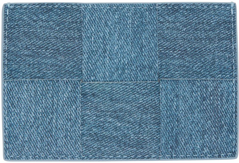 Blue Cassette Credit Card Holder 241798F037021