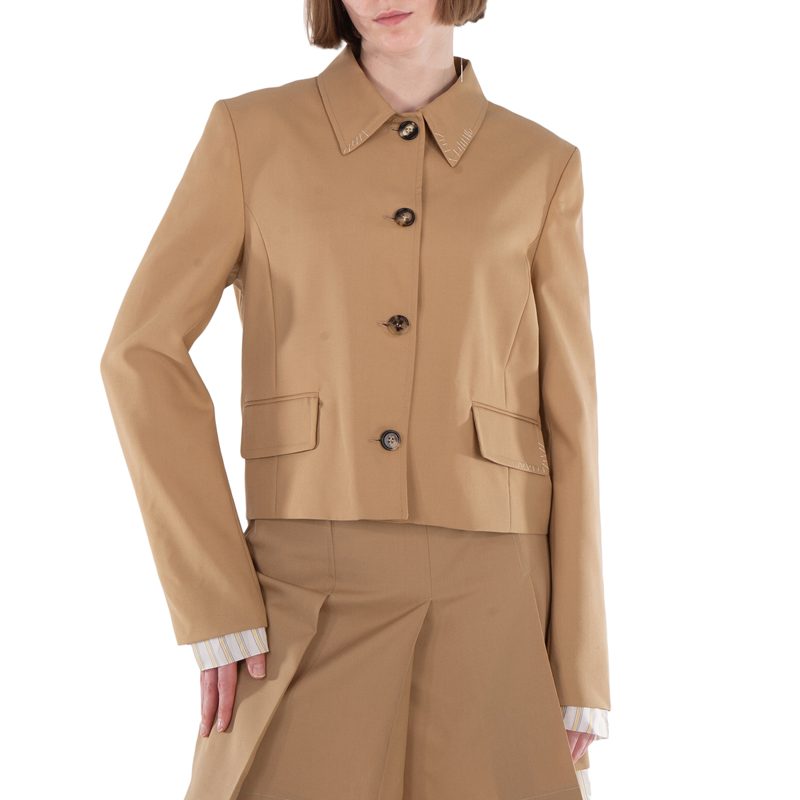 Marni Single-Breasted Wool Blazer Jacket
