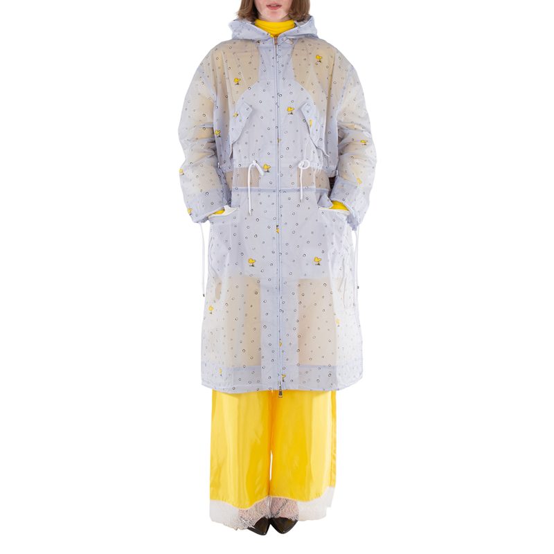 Long Sleeve Drawstring Hooded Jacket