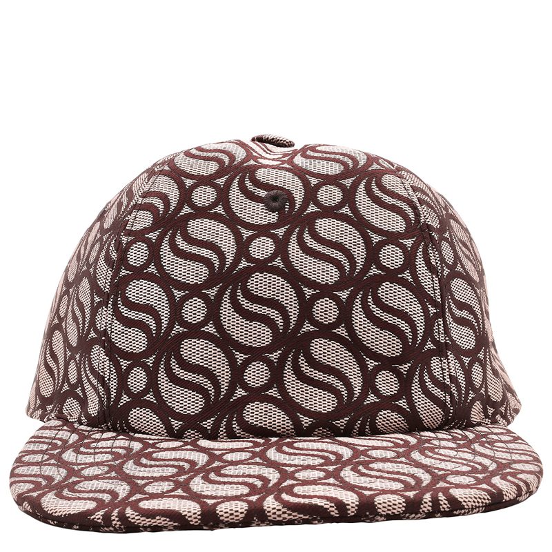 S-Wave Monogram Jacquard Baseball Cap
