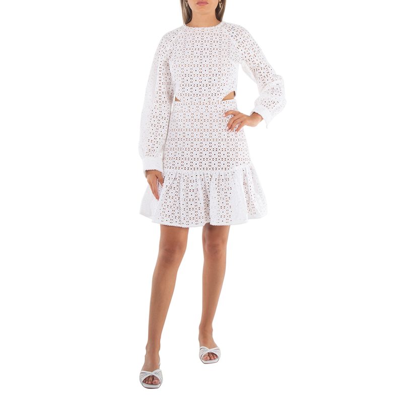 Michael Kors Eyelet Cut-Out Dress