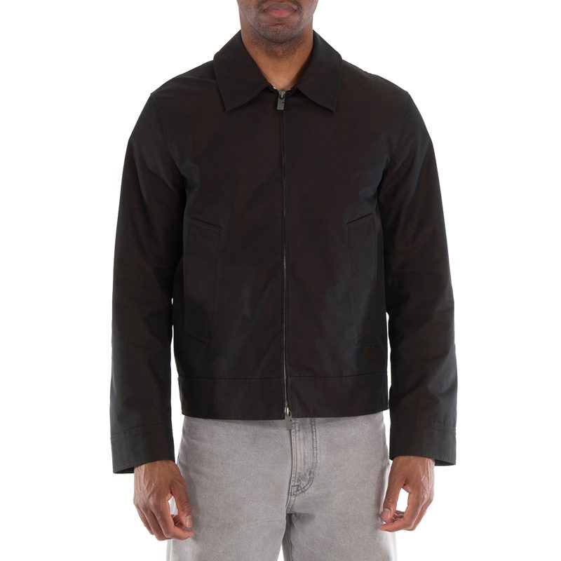 Harrington Spread Collar Shirt Jacket