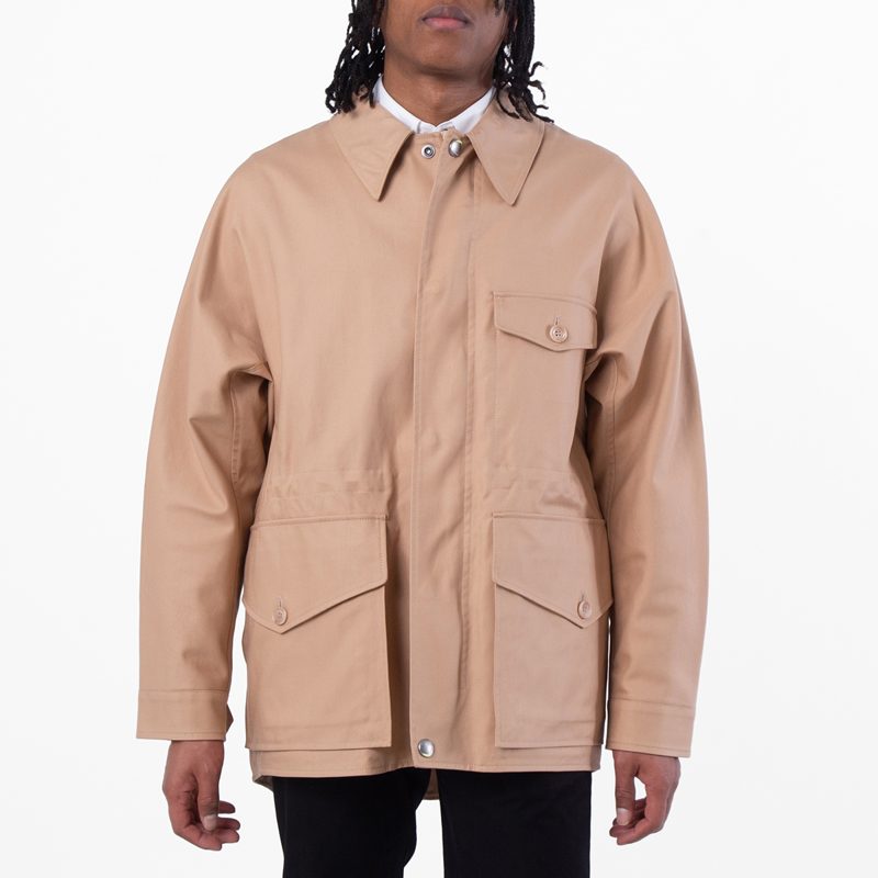 Gabardine Elasticated Waistband Jacket