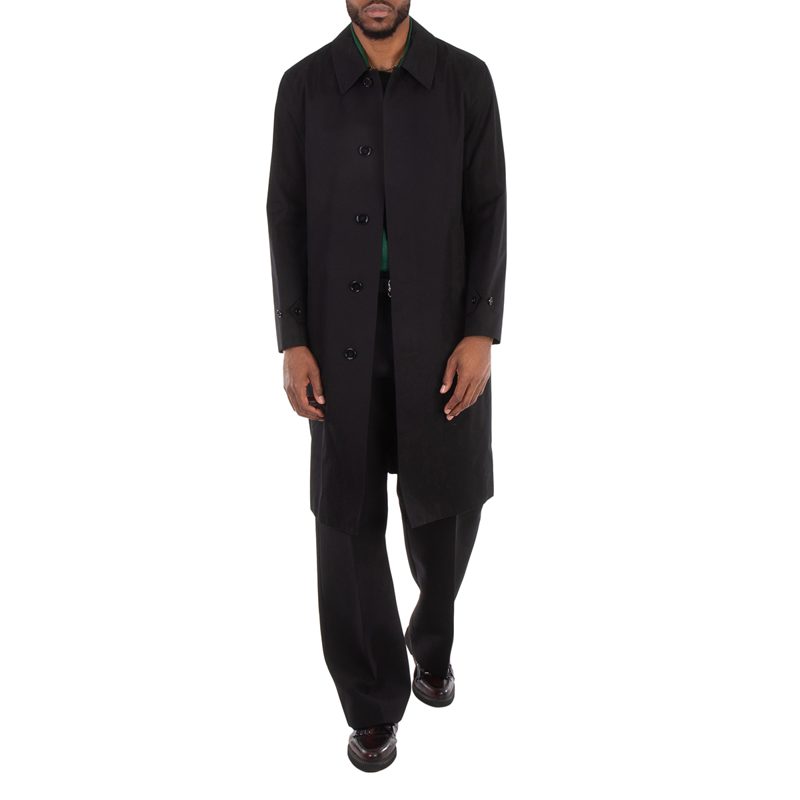 x Minecraft Monogram Motif Cotton Gabardine Car Coat