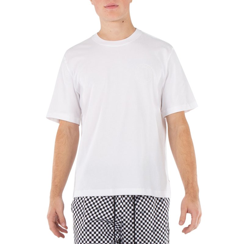 Michael Kors Mens White Logo Cotton T-Shirt_White