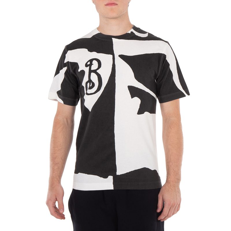 Printed Organic Cotton T-Shirt_Salt